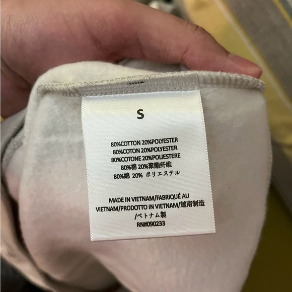 Fear Of God Essentials SS22 Light Oatmeal Hoodie - Picture 8 of 9